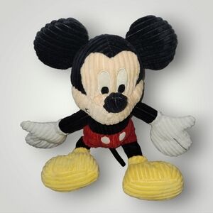 21” Mickey Mouse Corduroy Jay Franco and Sons Plush Stuffed Animal-RARE